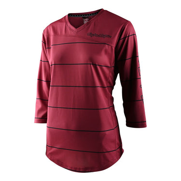 TLD 23 Womens Mischief 3/4 Jersey Pinstripe Elderberry